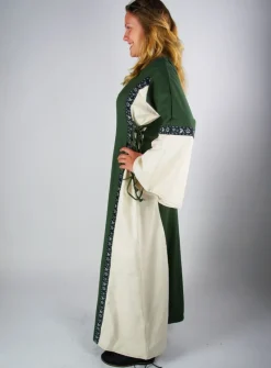 Cheap Leonardo Carbone Mittelalterkleid mit Bordüre 