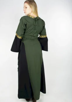 Cheap Leonardo Carbone Mittelalterkleid mit Bordüre