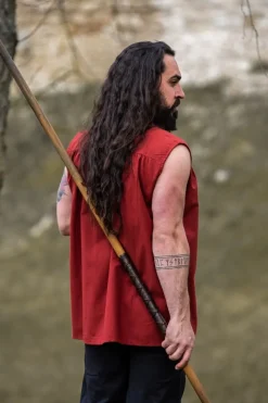 Flash Sale Leonardo Carbone Ärmelloses Stehkragen-Schnürhemd 