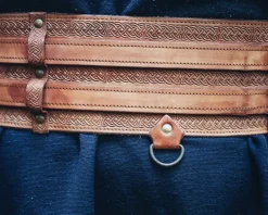 New Leonardo Carbone Robuster Wikinger-Gürtel 