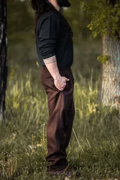 Shop Leonardo Carbone Rustikale Wollhose 