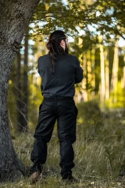 Outlet Leonardo Carbone Rustikale Wollhose 