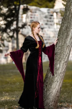 Fashion Leonardo Carbone Samtkleid 