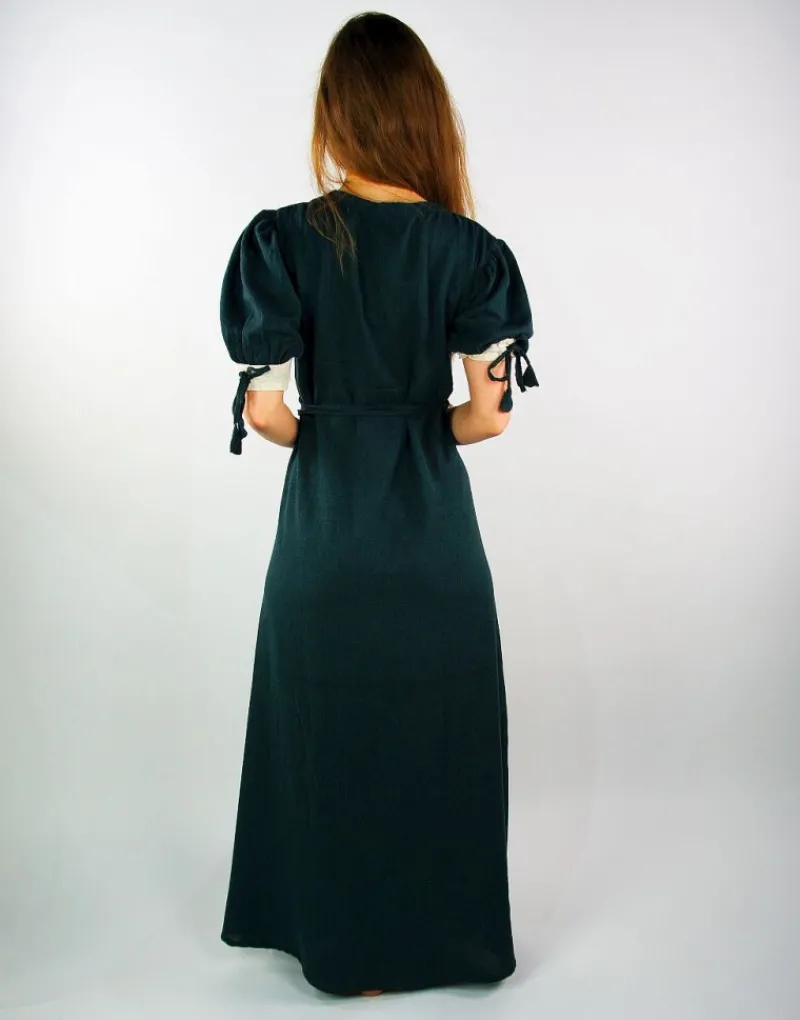 Cheap Leonardo Carbone Sommerkleid "Denise" Grün/Natur