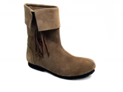 Discount Leonardo Carbone Stulpenstiefel aus Wildleder 