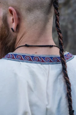 Store Leonardo Carbone Tunika mit Bordüre 