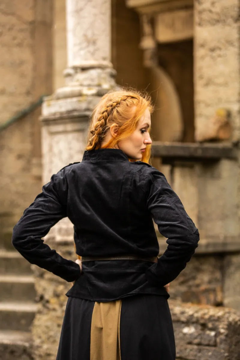 Outlet Leonardo Carbone Uniformjacke "Emilia" Schwarz