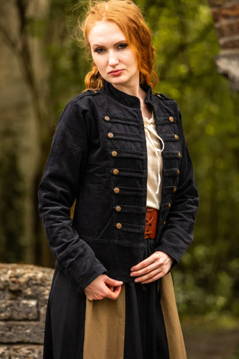 Outlet Leonardo Carbone Uniformjacke "Emilia" Schwarz