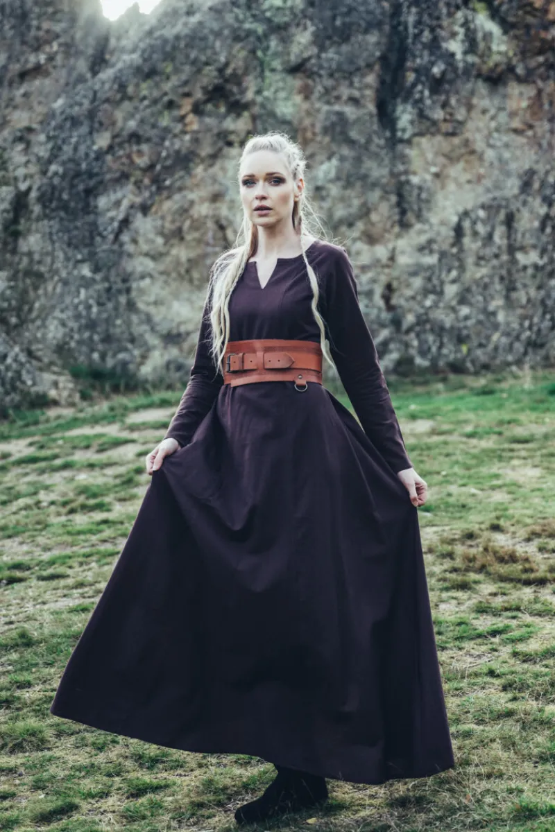 Hot Leonardo Carbone Unterkleid "Lina" Dunkelbraun