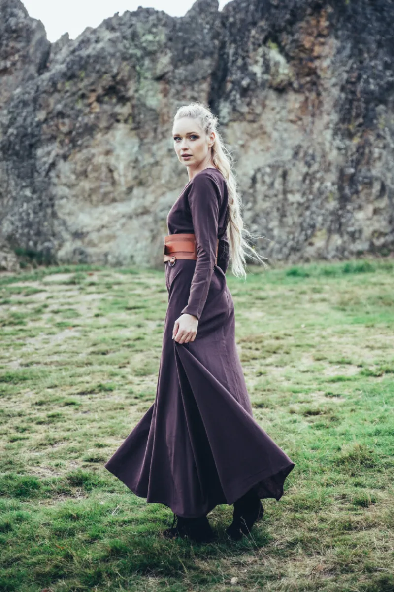 Hot Leonardo Carbone Unterkleid "Lina" Dunkelbraun