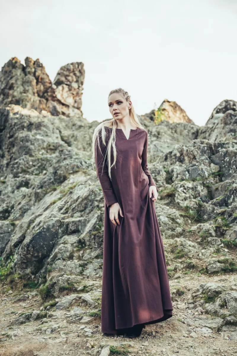 Hot Leonardo Carbone Unterkleid "Lina" Dunkelbraun