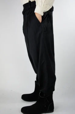 Shop Leonardo Carbone Weite Mittelalter-Hose 