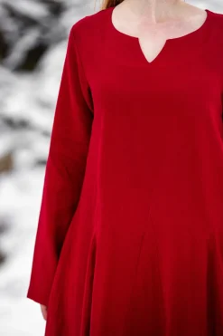 Hot Leonardo Carbone Wikinger Kleid 100% Leinen 