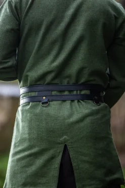 Outlet Leonardo Carbone Wikinger Leder Doppelgürtel 