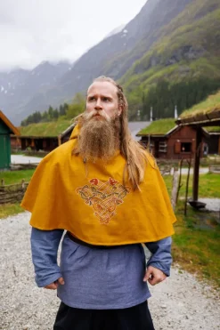 Online Leonardo Carbone Wikinger Wollgugel "Bjomolf" Senfgelb