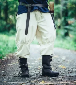 Flash Sale Leonardo Carbone Wikingerhose mit Beinschnürung "Magnus" Natur