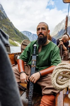 Hot Leonardo Carbone Wikinger-Kurzarmtunika 