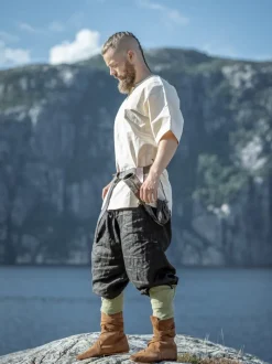 Discount Leonardo Carbone Wikinger-Kurzarmtunika
