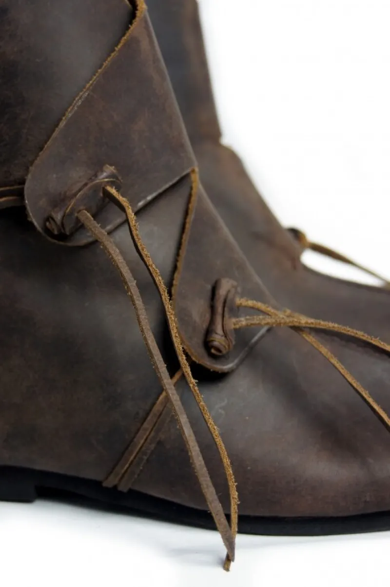 Cheap Leonardo Carbone Wikingerstiefel "Joar" Braun