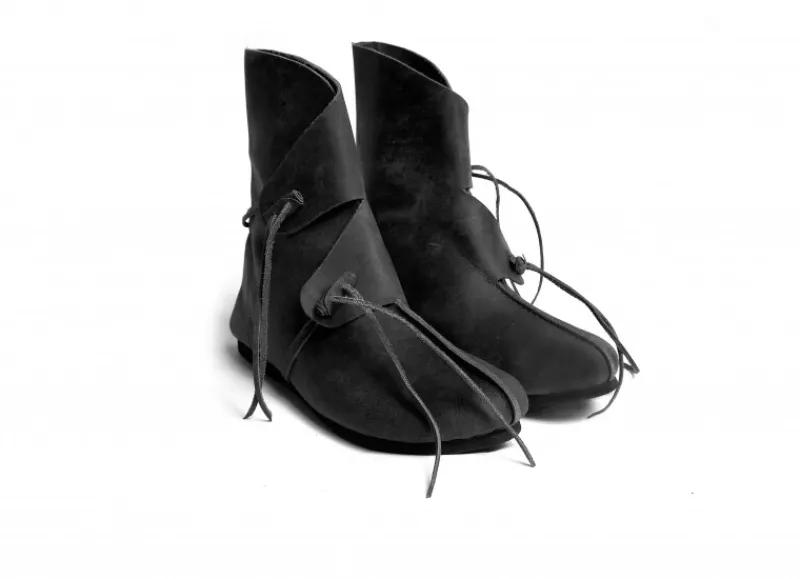 Cheap Leonardo Carbone Wikingerstiefel "Joar" Schwarz