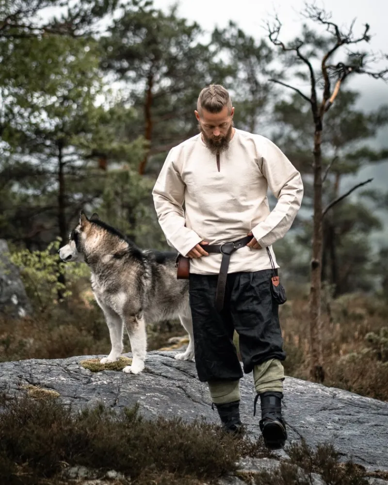 Discount Leonardo Carbone Wikingertunika "Ivar" Natur