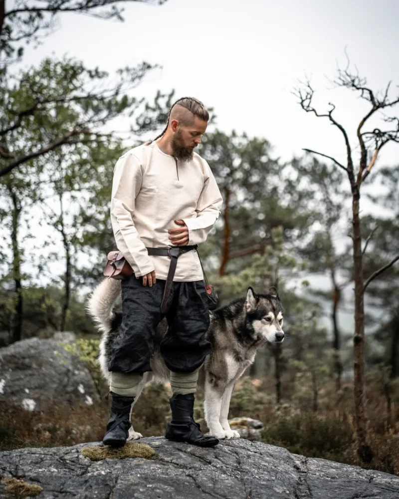 Discount Leonardo Carbone Wikingertunika "Ivar" Natur