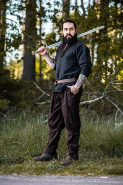 Hot Leonardo Carbone Wikinger-Wollhose