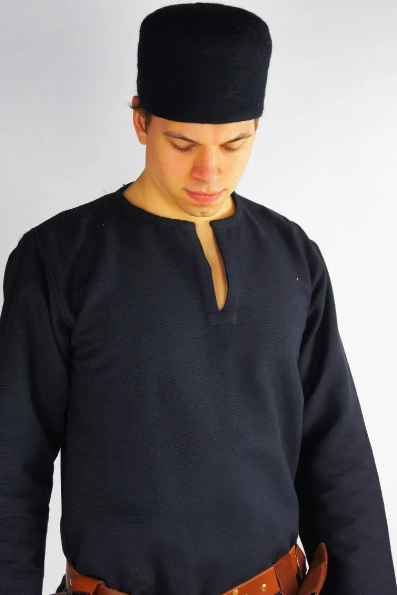 Cheap Leonardo Carbone Wollfilzkappe "Hans" Schwarz