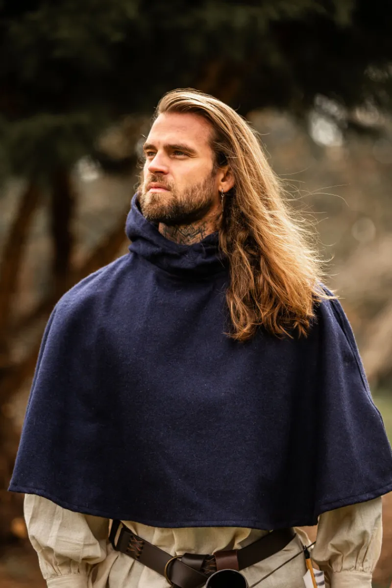 Discount Leonardo Carbone Wollgugel "Paul" Blau