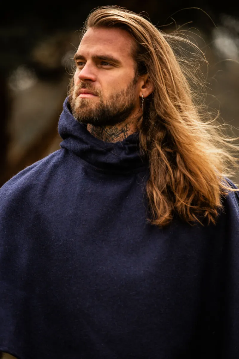 Discount Leonardo Carbone Wollgugel "Paul" Blau